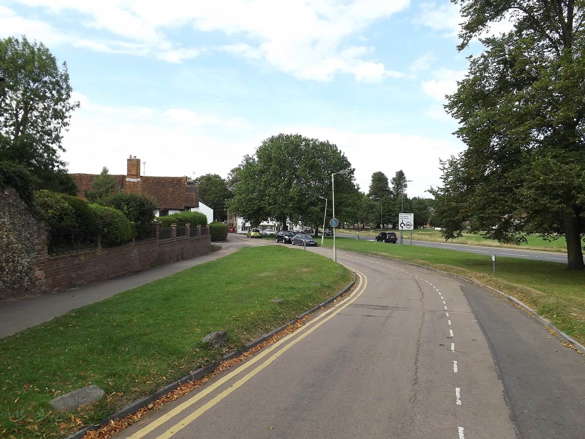 Leyton Road, Harpenden, where Kalimera restaurant has registered as a new business.